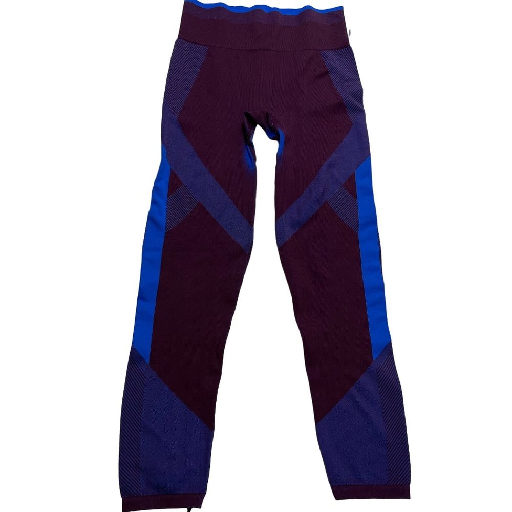 Victoria's Secret PINK Cool & Comfy High Waist Tight Leggings Purple Blue Size M